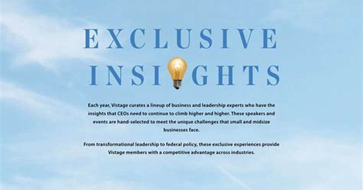 Exclusive Perspectives In